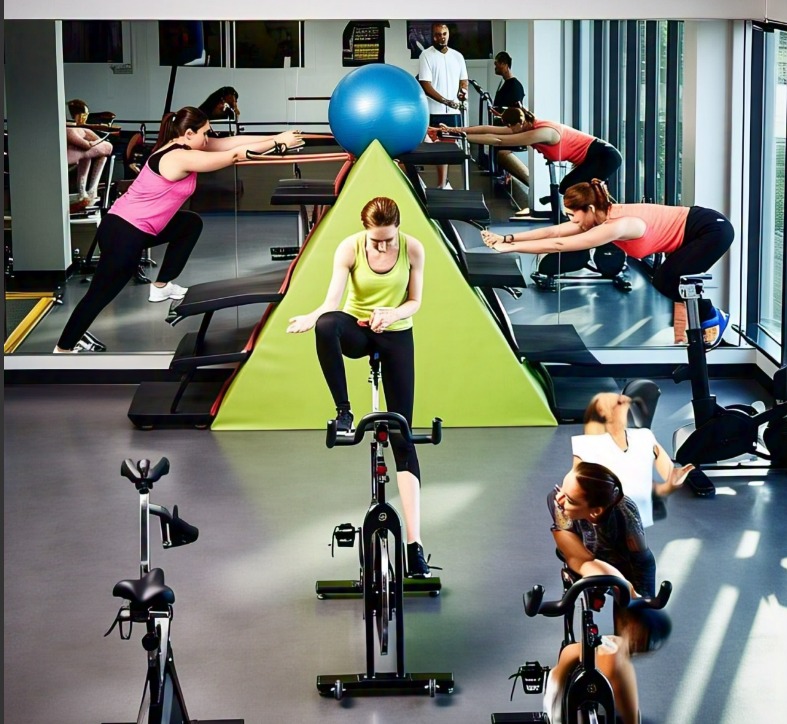 where on the physical activity pyramid do sedentary activities belong?
